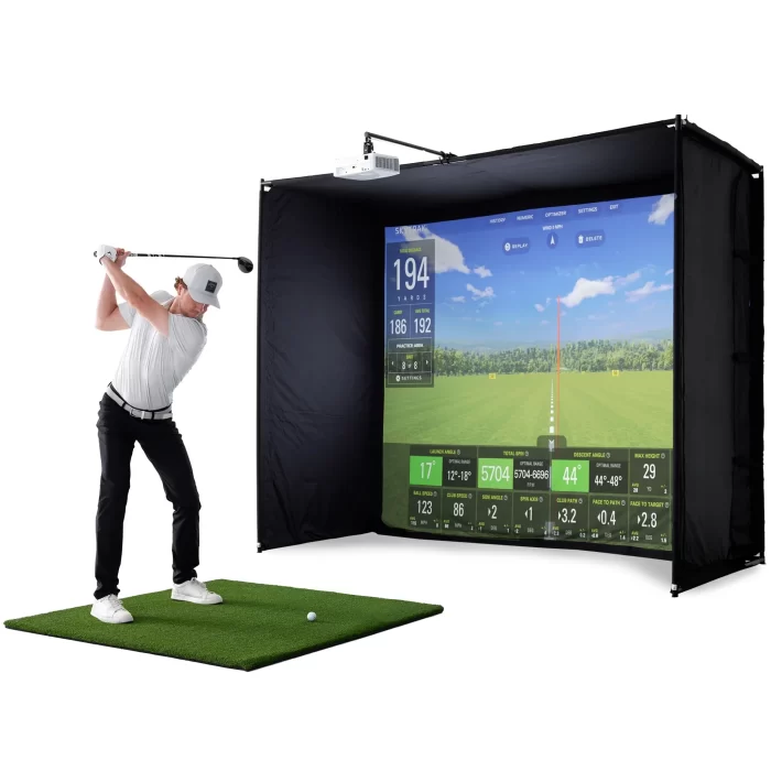 24/7 Golf Byo Launch Monitor Enclosure Simulator Package