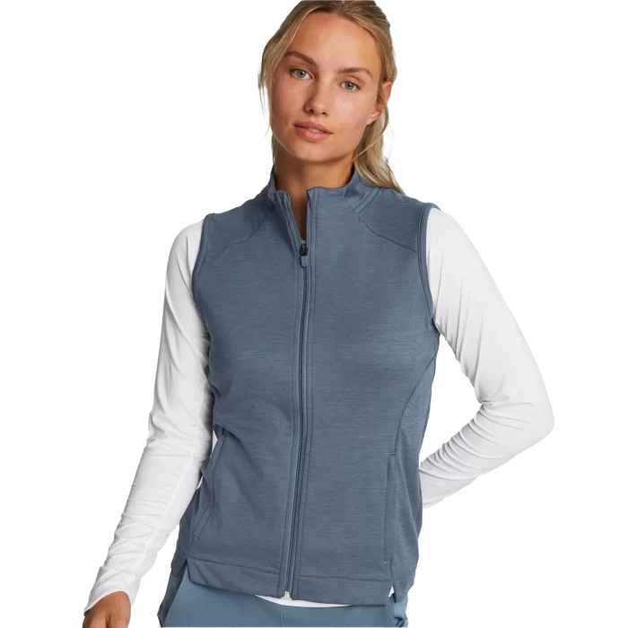 Puma Ladies Cloudspun Heather Full-Zip Vest