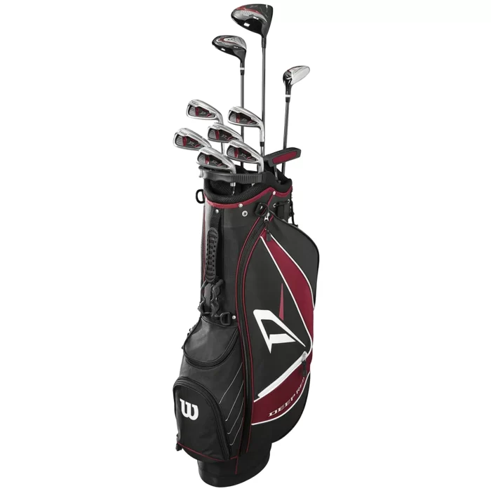 Wilson Deep Red Tour Beginners Package Steel Shafts RH